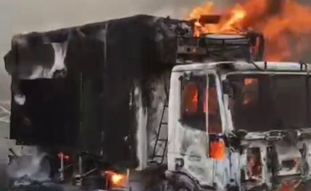 צה"ל טוען: עשרות ישראלים תקפו ערבים והציתו רכוש בשומרון
