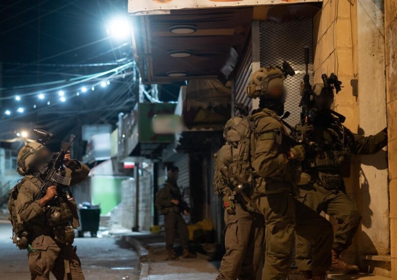 "חמש אבנים": תיעוד ראשון של כוחותינו במבצע בצפון השומרון