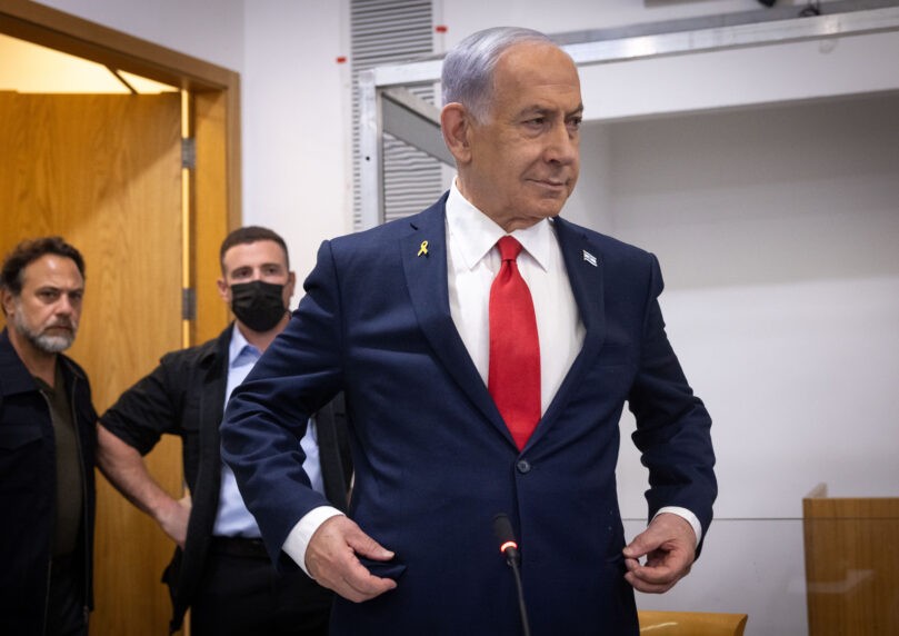 בשל "עניין ביטחוני": בוטלה עדותו של רה"מ נתניהו ביום רביעי