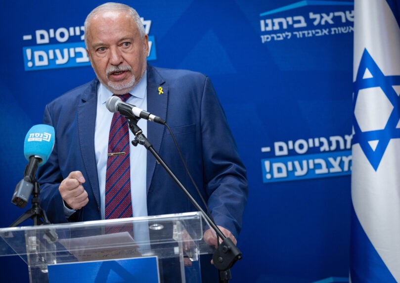 ליברמן: הצעת ארה"ב במועצת הביטחון - בהסכמה מפורשת של נתניהו