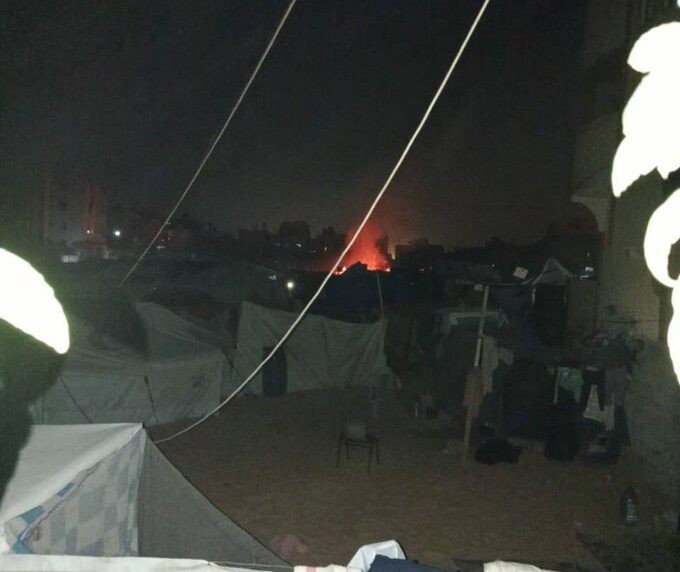 בתגובה להפרות חמאס: צה"ל תקף בח'אן יונס ובעיר עזה