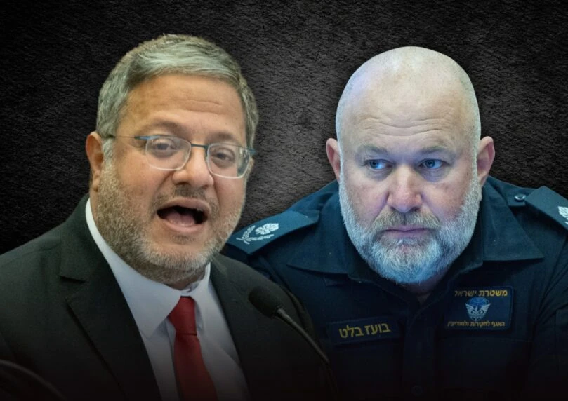 פיצוץ בין השר בן גביר לראש אח"מ: "אתה שם פס על המפכ"ל"