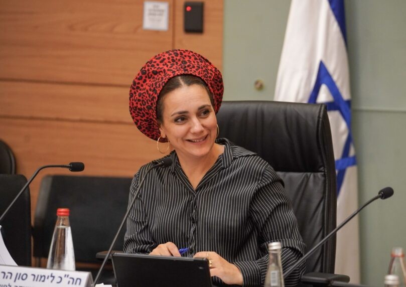 ח"כ לימור סון הר מלך תמונה ליו"ר ועדת הבריאות בכנסת