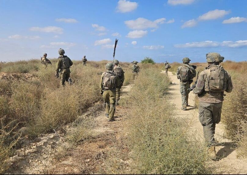 הושלמה פעילות חטיבת הראל במרחב הקו הצהוב בח'אן יונס