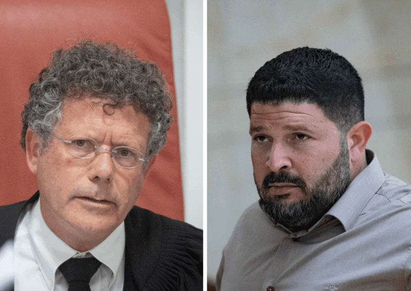 סגן השר אלמוג כהן: "המערכת המשפטית הרקובה נחשפת במערומיה"