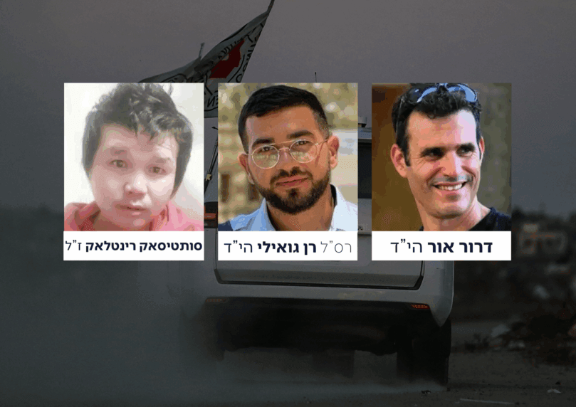 252 חטופים חיים וחללים הושבו לארץ, אלו השלושה שנותרו ברצועה