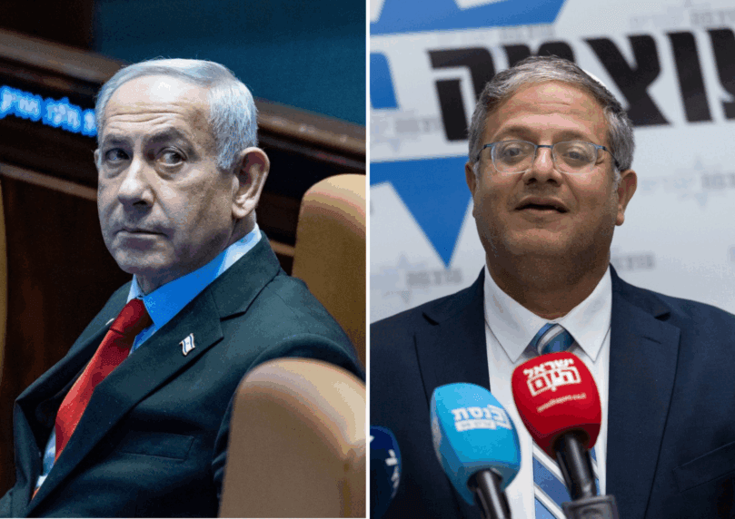 בן גביר פנה לראש הממשלה בפתח ישיבת הסיעה: תעצור את אבו מאזן