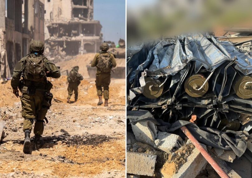 כוחותינו איתרו משגר רקטות טעון ומכוון לשטח מדינת ישראל