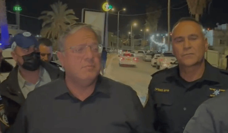 השר בן גביר בלקיה, ברקע אירועי האלימות: "אנחנו בעלי הבית"