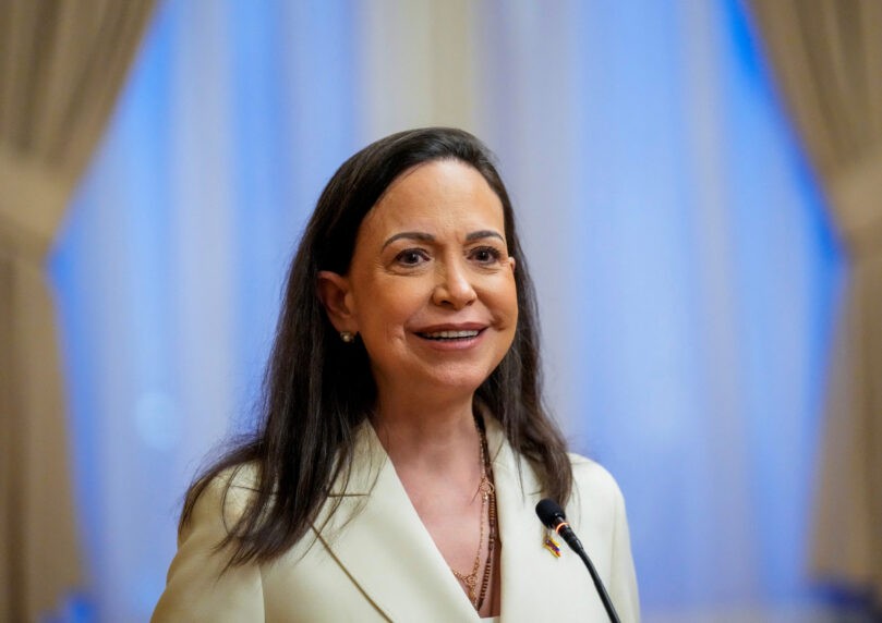 טראמפ: אפגש עם מנהיגת האופוזיציה של ונצואלה כבר בשבוע הבא