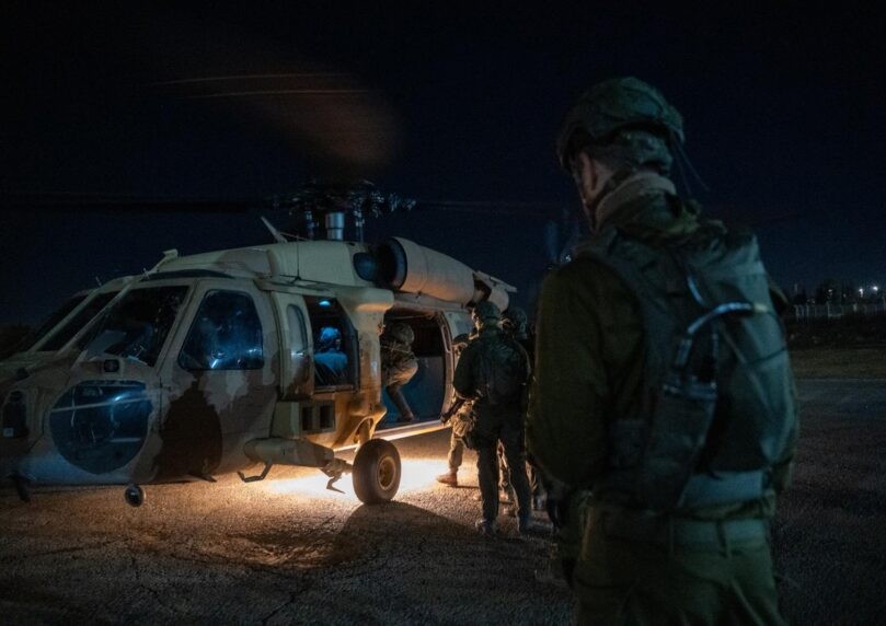 במבצע מוסק לילי: כוחותינו עצרו 40 חשודים בכפר צוריף