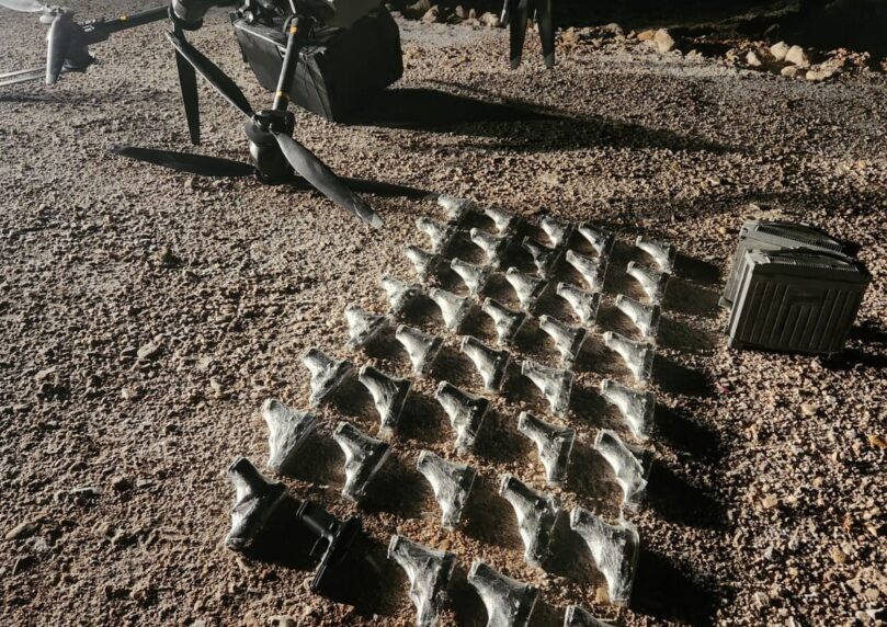 כוחותינו סיכלו ניסיון הברחה של 40 אקדחים בגבול המזרחי