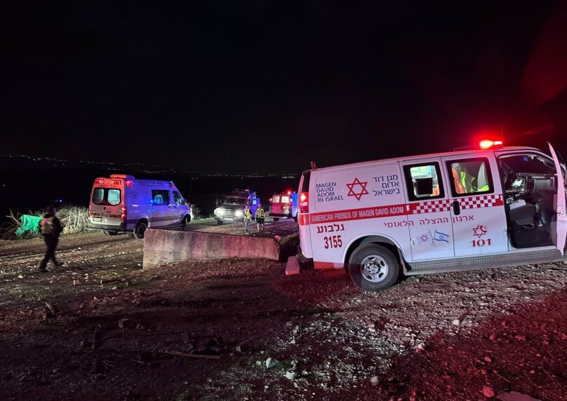 תאונה קשה בצפון השומרון: ילד בן 12 נהרג, 2 ילדים נפצעו קשה