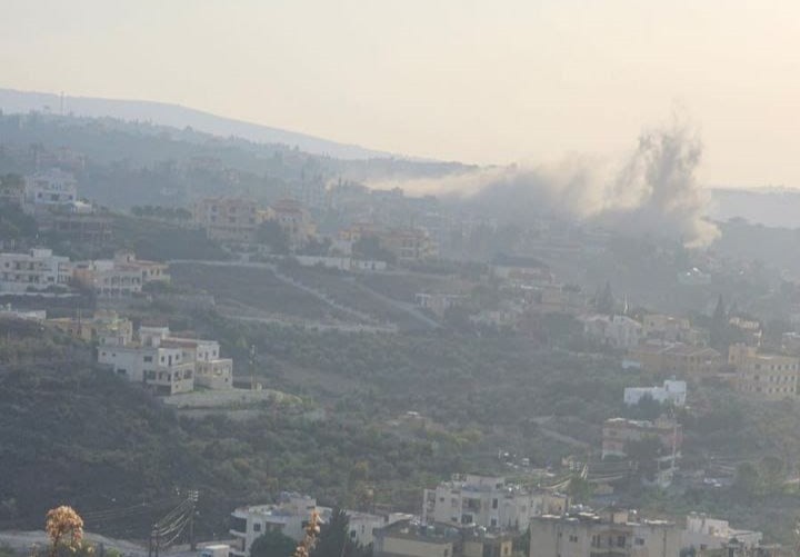 כוחותינו החלו לתקוף מטרות של חיזבאללה בדרום לבנון