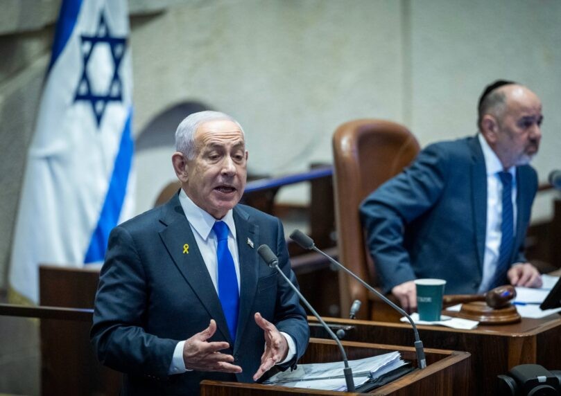 נתניהו תקף את האופוזיציה: "אתם הבאתם חוק השתמטות"