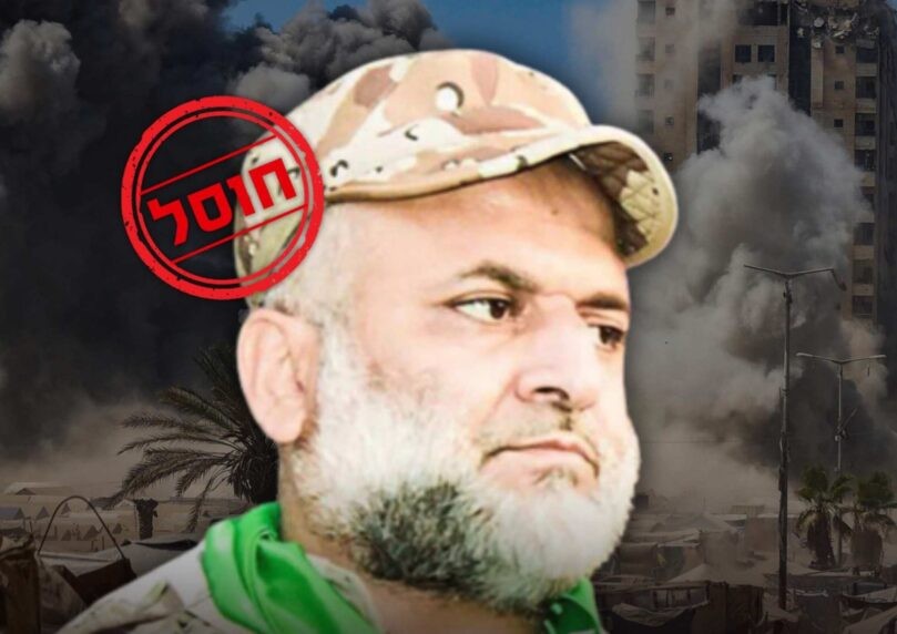 במהלך השבת: כוחותינו חיסלו את מספר 2 בזרוע הצבאית של חמאס