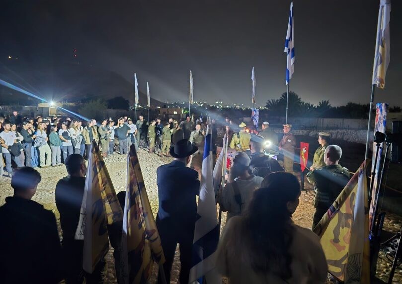 לראשונה: חיילי צה"ל הדליקו נרות במעוז החשמונאים ההיסטורי