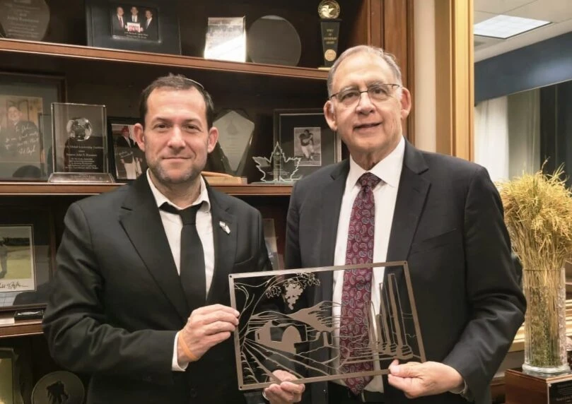 תמיכה בריבונות: ראש מועצת שומרון במרתון פגישות בוושינגטון