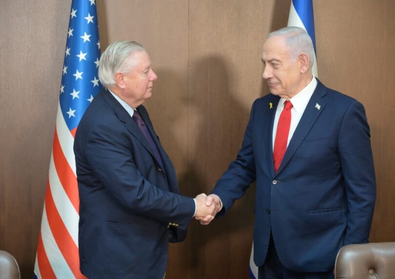 נתניהו נפגש עם הסנאטור גרהאם: "חמאס וחיזבאללה מתחמשים מחדש"