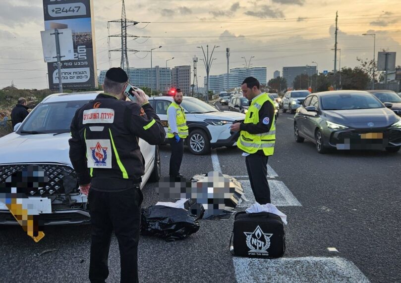 רוכב אופניים חשמליים נהרג בתאונת דרכים בבני ברק