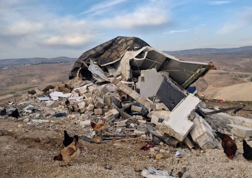 הרס שני בשבוע: גבעת "מקנה אברהם" בגוש עציון הוחרבה