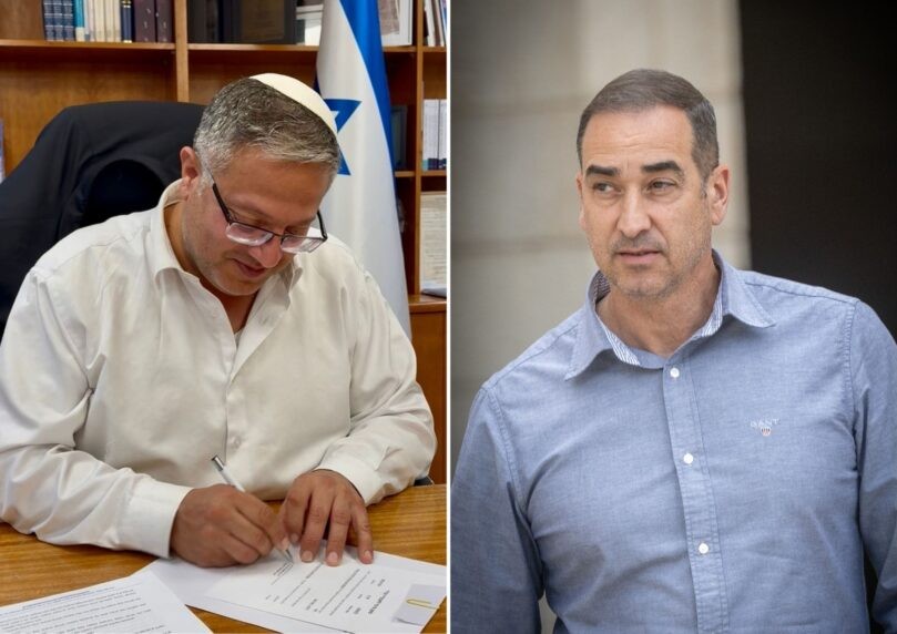 פרסום ראשון: השר בן גביר חתם על קידומו של סנ"צ עמית פולק