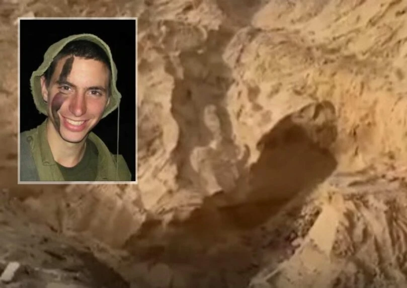 דקות בודדות מישראל: הצצה נדירה למנהרה בא הוסתר הדר גולדין