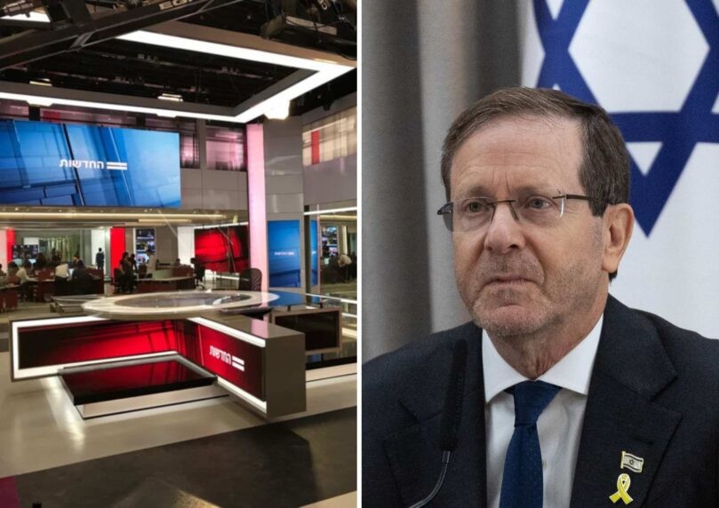 נשיא המדינה הורה לפרקליטו לפתוח בהליך משפטי נגד חדשות 12