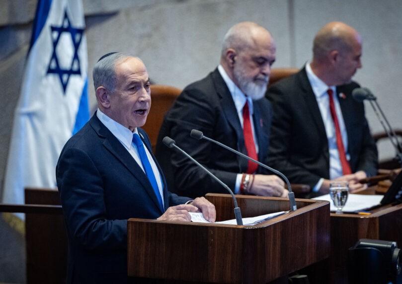 נתניהו בכנסת: "עזה תפורז בדרך הקלה או הקשה, זה יקרה"