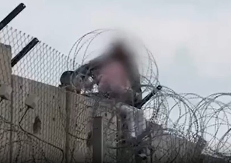 כוחותינו עצרו ברמאללה ערבי שהבריח ילדה מעל חומת גדר ההפרדה