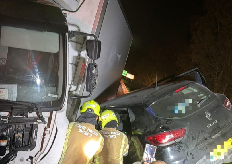תאונה קשה בצפון: גבר נהרג - 4 נוספים נפצעו