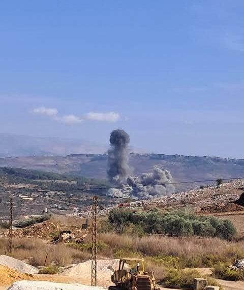 כוחותינו תוקפים תשתיות של ארגון הטרור חיזבאללה בלבנון