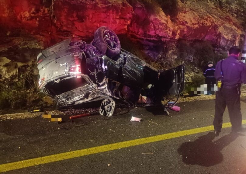 טרגדיה בשומרון: הרוג ופצוע קשה בתאונת דרכים