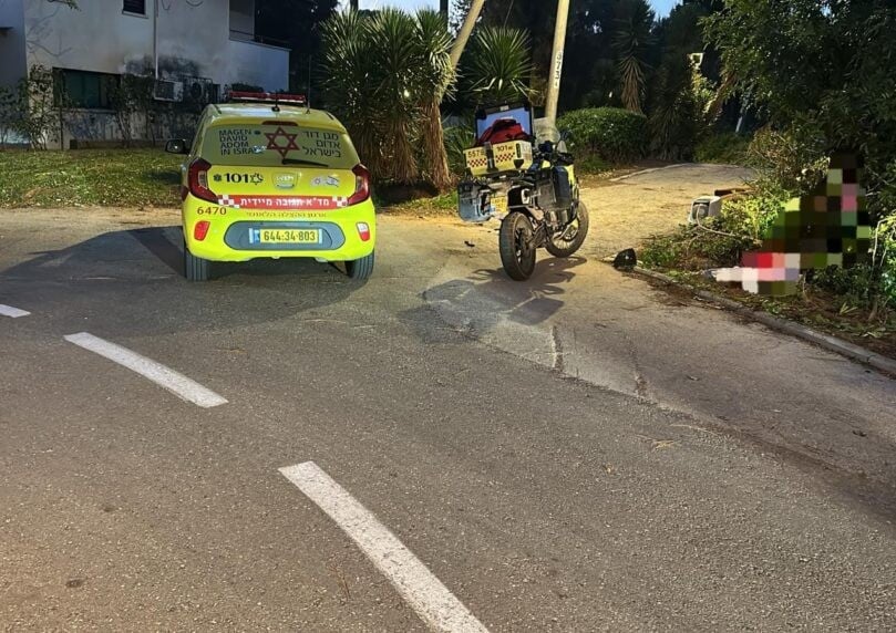 נערה בת 16 נפצעה באורח קשה ברכיבה על קורקינט חשמלי בסביון