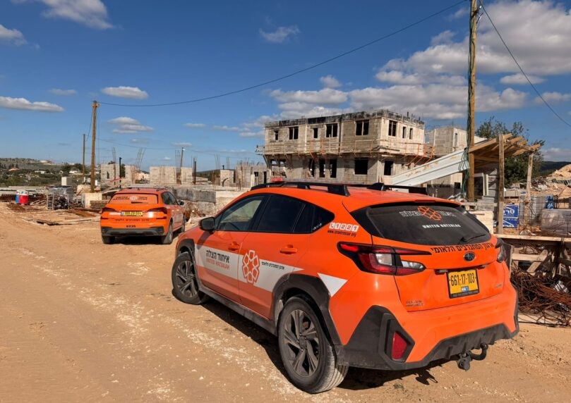 תאונת עבודה בגבעות עדן: פועל נפל מגובה של כ-6 מטרים