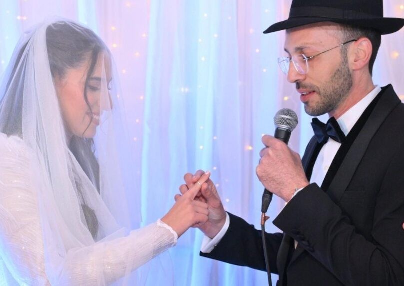 בוחרת בחיים: אלמנתו של אהרון חיימוב הי"ד נישאה מחדש | צפו