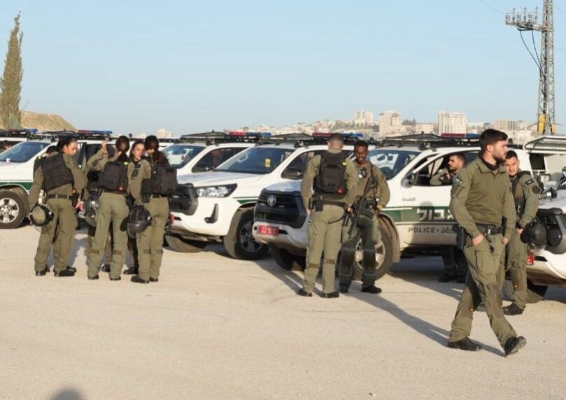 עם מאות לוחמים: מבצע האכיפה הנרחב של המשטרה בכפר עקב