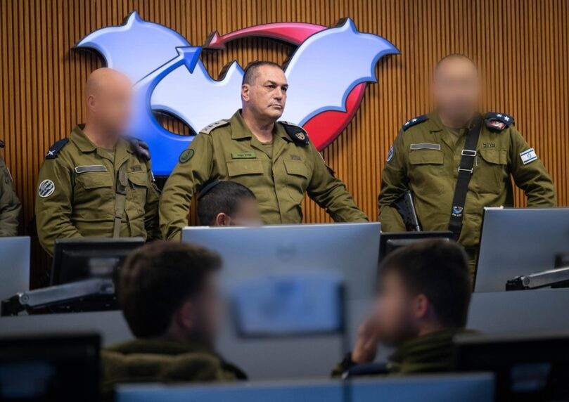 הרמטכ"ל בחן את כשירות הצבא להתמודד עם מתקפת טילים