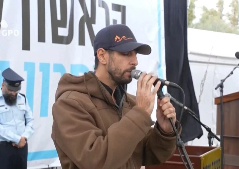 לאחר שעזר בחילוצו: עידן עמדי שר בהלווייתו של רן גואילי הי"ד