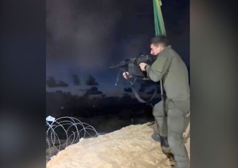 בעקבות תיעוד שהופץ מהרצועה: לוחם נשלח ל-20 ימי מאסר