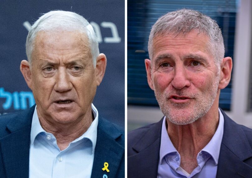 אופוזיציה מסוכסכת: גנץ וגולן בחילופי מהלומות