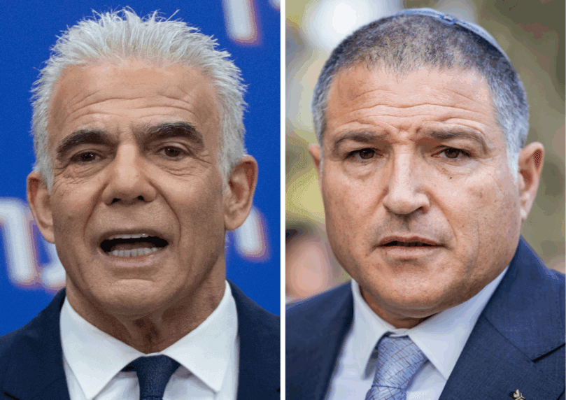 כבר לא שומר סף: לפיד במתקפה על ראש השב"כ דוד זיני