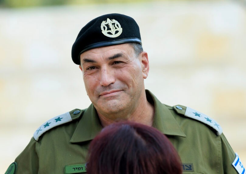 הרמטכ"ל זמיר בטקס הקמת אוגדה 38: "אין תחליף לכוח היבשתי"