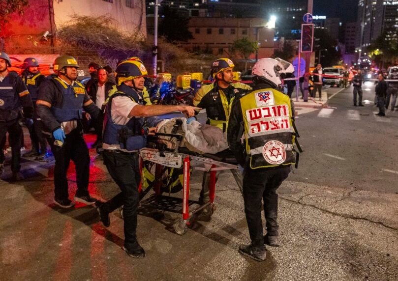 נפילות במרכז: 22 נפגעים פונו, נקבע מותה של אחת הפצועות