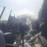דיווח באיראן: מסוק צבאי התרסק בשוק במחוז אספהאן