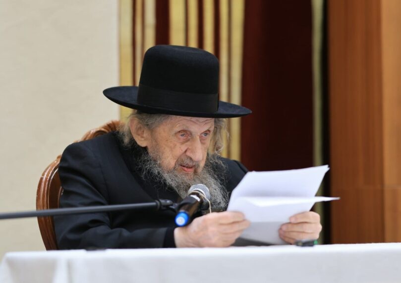 הגר"ד חיזק את האברך העצור: "זכית להיות נציג"