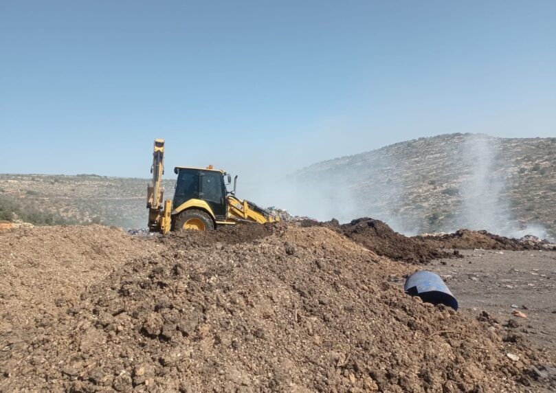 פרסום ראשון: נסגרה המשרפה הבלתי חוקית בסלפית