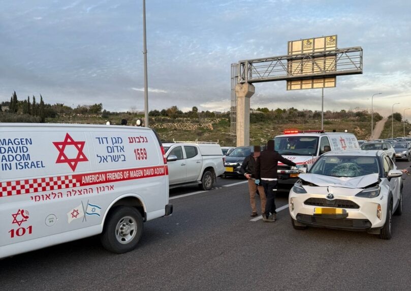 תאונה קשה סמוך לנצרת: הולך רגל כבן 70 נפצע באורח אנוש