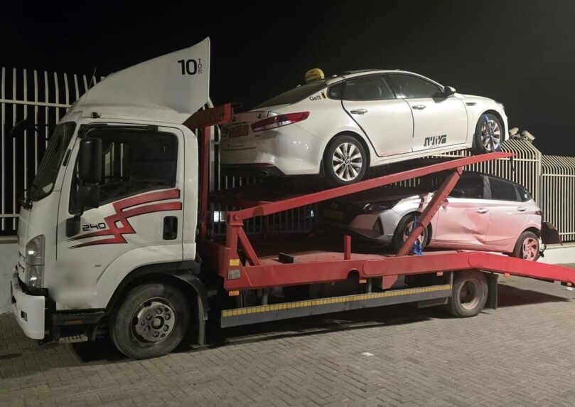 ערבים מיו"ש נתפסו עם רכבים גנובים ו'משטובות' מסוכנות