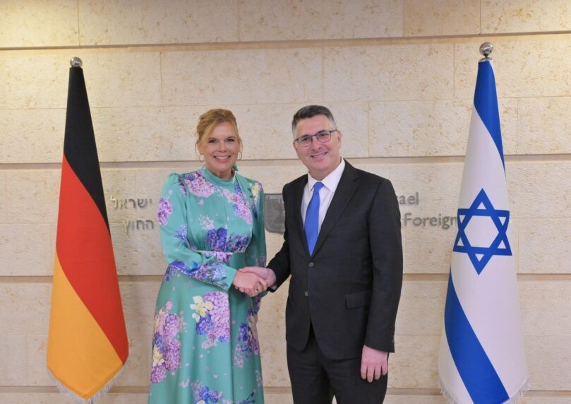 שר החוץ לנשיאת הבונדסטאג: "הרשות הפלשתינית מפרה את ההסכמים"